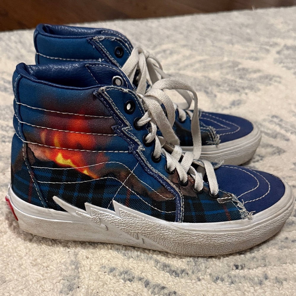 Vans Kids Sneakers - Blue and Red